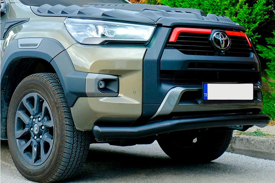 Toyota Hilux 2015– Frontbåge Texas för 2020+ (76 mm, svart) Foto 2