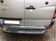 Mercedes Sprinter W906 2006–2018 Lastskydd bak (Carmos V1, rostfritt stål) foto 3