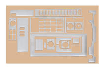 Mercedes T2 (507-814) 1967–1996 Instrumentpanelslister (Meric) foto 3