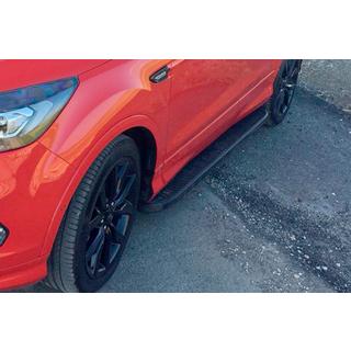 Sidosteg Tayga Black (2 st, aluminium) foto 1