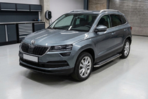 Skoda Karoq 2018– Sidosteg Maydos V2 (2 st, aluminium/rostfritt stål) foto 1