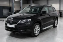Skoda Karoq 2018– Sidosteg Maya V2 (2 st, aluminium) foto 1