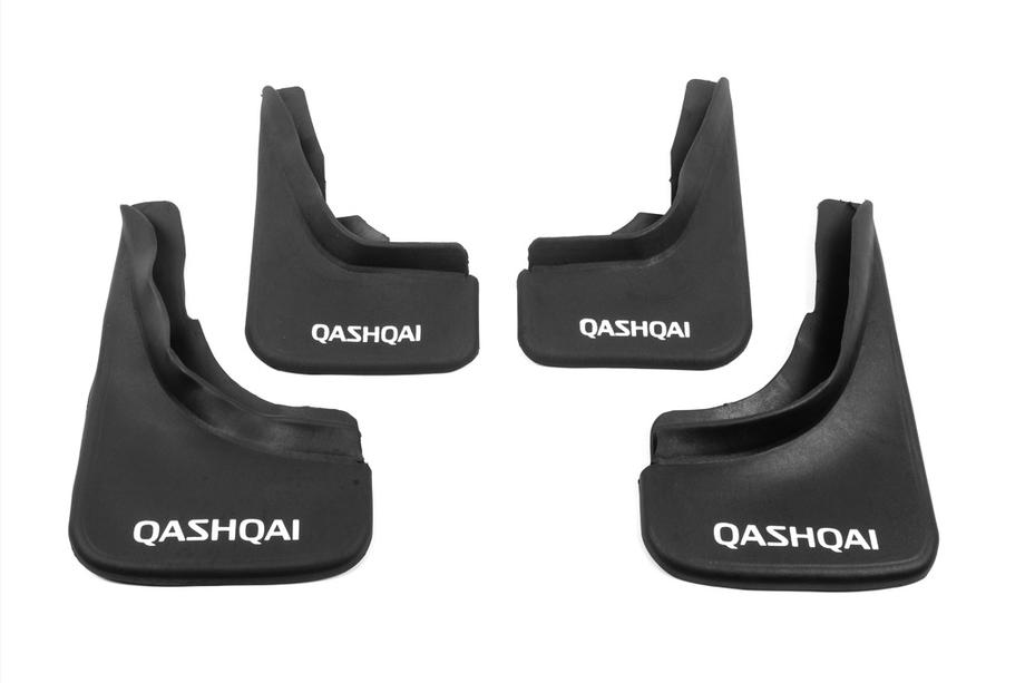 Nissan Qashqai 2014–2021 Stänkskydd Premium B-kvalitet (gummi) Set (4 st) Foto 4