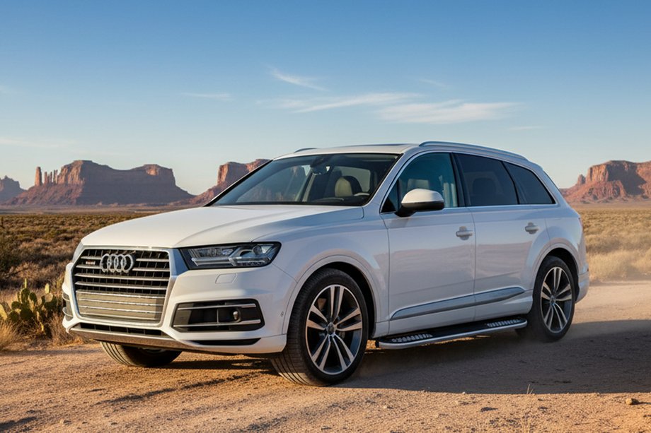 Audi Q7 2015–2026 Sidosteg Tayga V2 (2 st, aluminium) Image