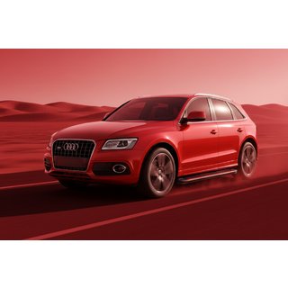 Sidosteg Maya Red (2 st, aluminium) Audi Q5 2008–2017 foto 1