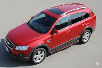 Chevrolet Captiva 2006–2019 Sidosteg Maya Red (2 st, aluminium) foto 1
