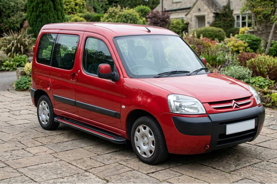 Citroen Berlingo 1996–2008 Sidosteg Maya Red (2 st, aluminium) Image