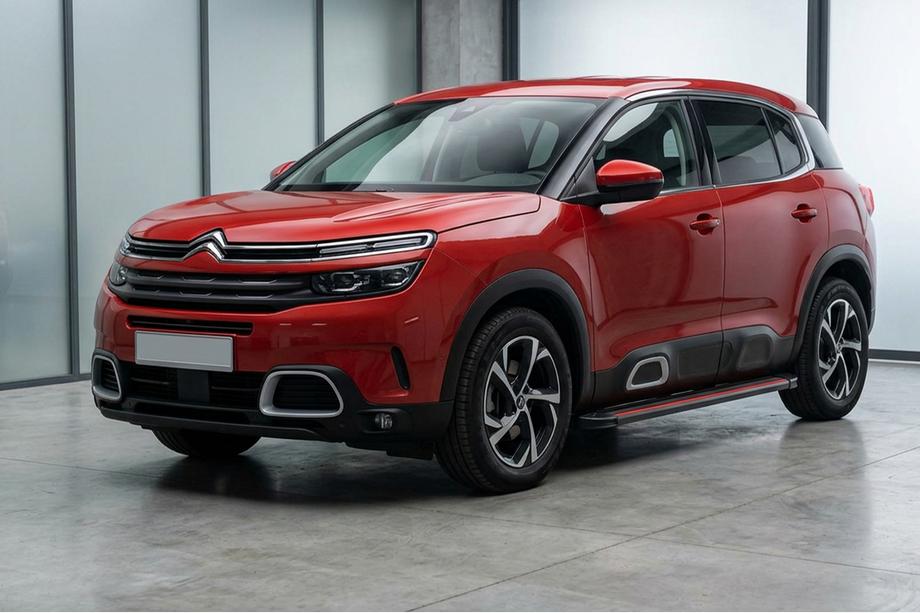 Citroen C5 Aircross 2017–2025 Sidosteg Maya Red (2 st, aluminium) Image