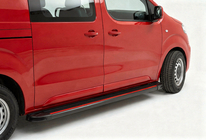 Citroen Jumpy/Dispatch 2017– Sidosteg Maya Red (2 st, aluminium) foto 1