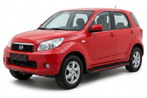 Daihatsu Terios 2006–2017 Sidosteg Maya Red (2 st, aluminium) foto 1