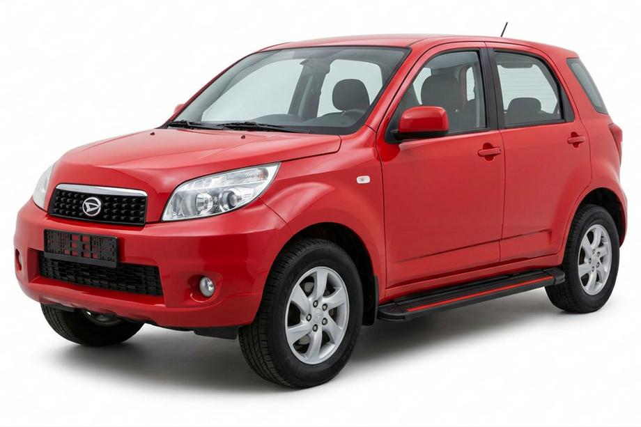 Daihatsu Terios 2006–2017 Sidosteg Maya Red (2 st, aluminium) Image