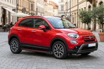 Fiat 500X 2014–2024 Sidosteg Maya Red (2 st, aluminium) foto 1