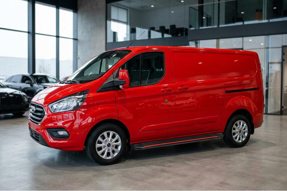 Ford Custom 2013–2022 Sidosteg Maya Red (2 st, aluminium) Image