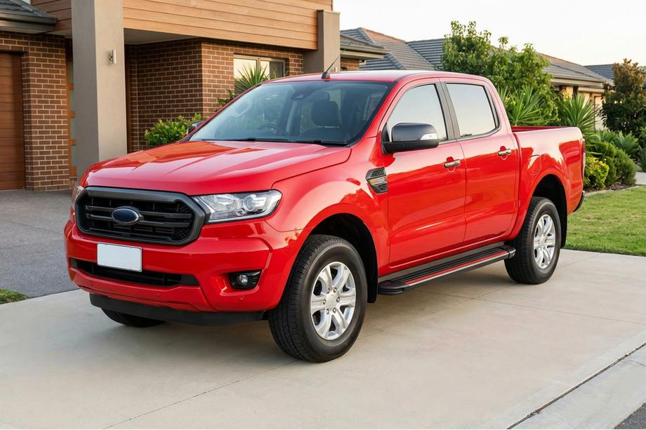Ford Ranger 2011–2022 Sidosteg Maya Red (2 st, aluminium) Image