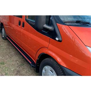 Sidosteg Maya Red (2 st, aluminium) foto 1
