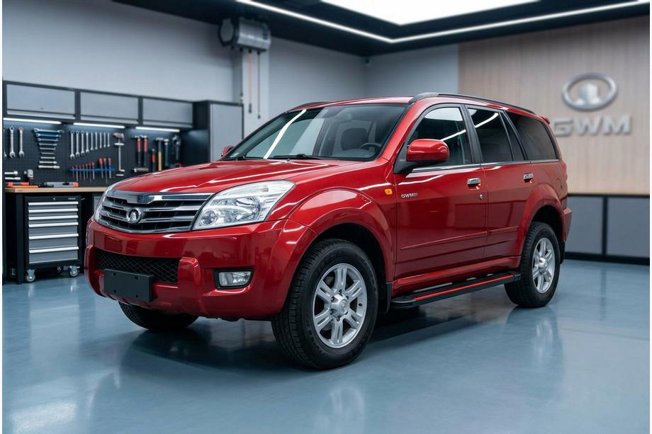 GreatWall Haval/Hover H3 2005–2013 Sidosteg Maya Red (2 st, aluminium) Image