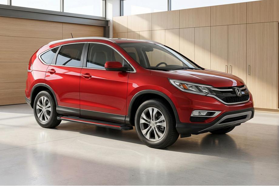 Honda CRV 2012–2016 Sidosteg Maya Red (2 st, aluminium) Image