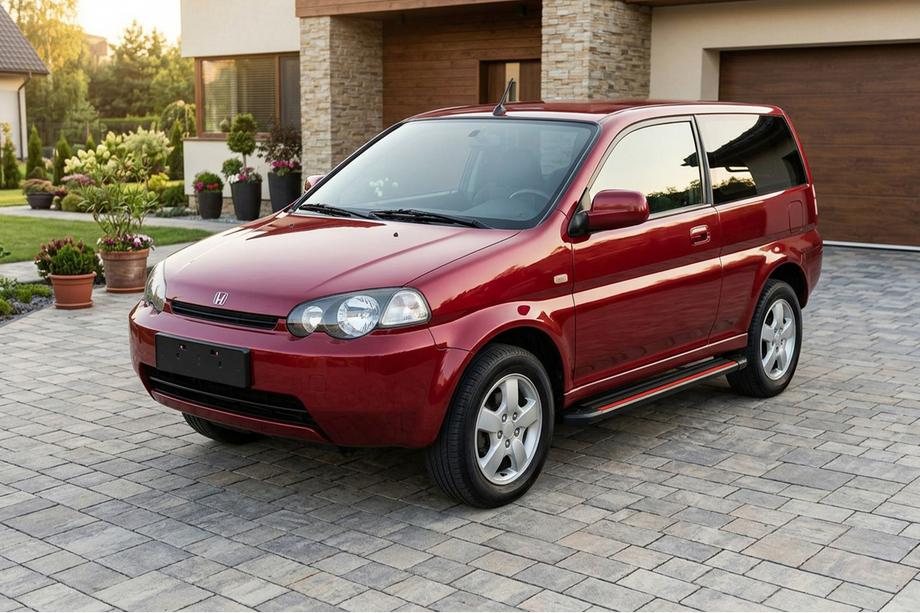 Honda HR-V 1998–2006 Sidosteg Maya Red (2 st, aluminium) Foto 1