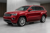 Jeep Grand Cherokee WK2 2010–2021 Sidosteg Maya Red (2 st, aluminium) foto 1