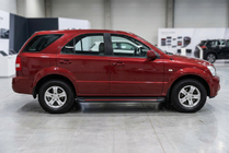 Kia Sorento I BL 2002–2009 Sidosteg Maya Red (2 st, aluminium) foto 1