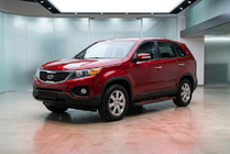 Kia Sorento II XM 2009–2014 Sidosteg Maya Red (2 st, aluminium) 2010–2013 foto 1