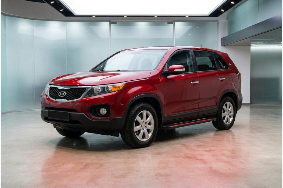 Kia Sorento II XM 2009–2014 Sidosteg Maya Red (2 st, aluminium) 2010–2013 Image