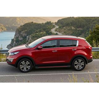 Sidosteg Maya Red-Black (2 st, aluminium) Kia Sportage 2010–2015 foto 1