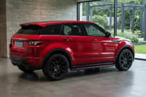 Range Rover Evoque 2012–2018 Sidosteg Maya Red (2 st, aluminium) foto 1