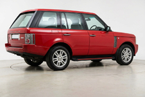 Range Rover III L322 2002–2012 Sidosteg Maya Red (2 st, aluminium) foto 1