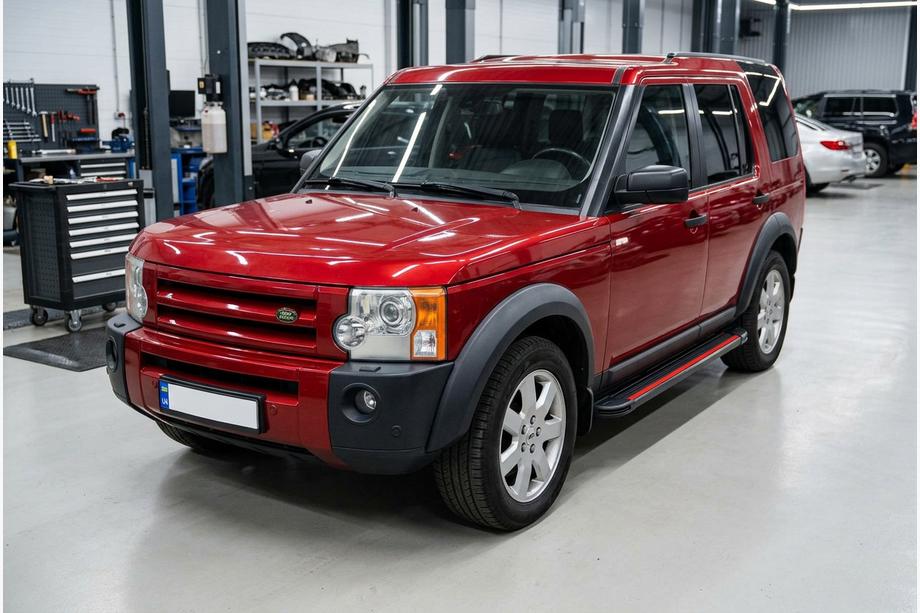 Land Rover Discovery IV 2009–2017 Sidosteg Maya Red (2 st, aluminium) Image