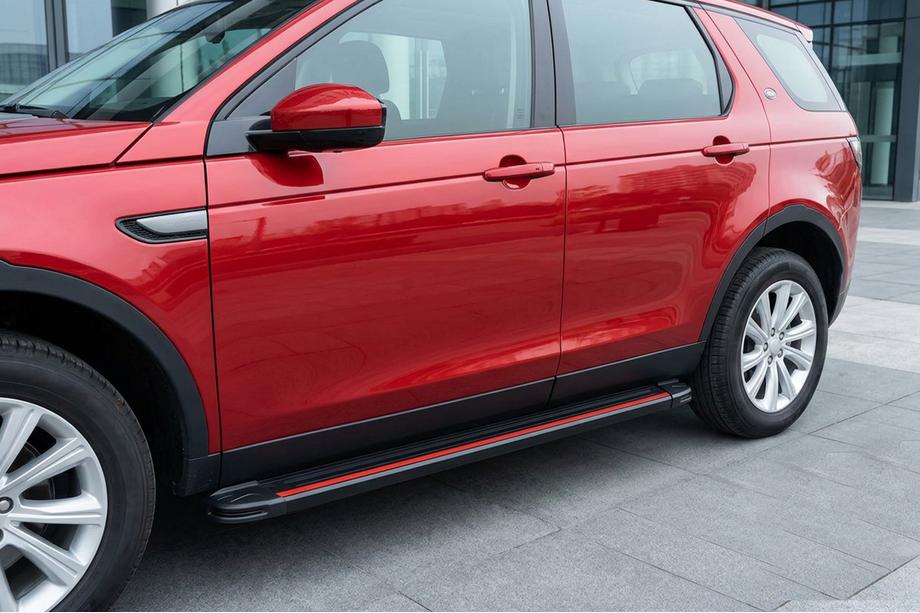 Land Rover Discovery Sport 2014– Sidosteg Maya Red (2 st, aluminium) 2014-2019 Image