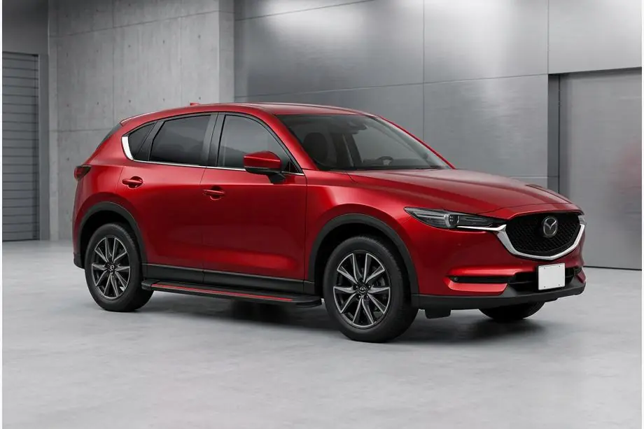 Mazda CX-5 2017–2025 Sidosteg Maya Red (2 st, aluminium) Image