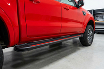 Mazda BT-50 2007–2012 Sidosteg Maya Red (2 st, aluminium) foto 1