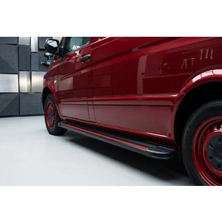 Sidosteg Maya Red (2 st, aluminium) foto 1