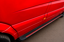 Mercedes Sprinter W906 2006–2018 Sidosteg Maya Red (2 st, aluminium) foto 3