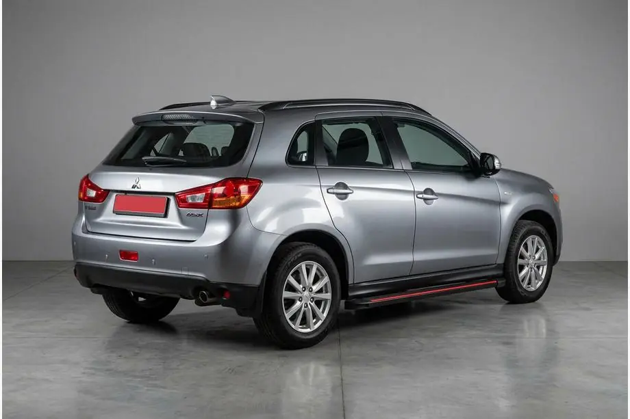 Mitsubishi ASX 2010–2023 Sidosteg Maya Red (2 st, aluminium) Image