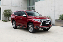 Mitsubishi Pajero Sport 2015– Sidosteg Maya Red (2 st, aluminium) foto 1