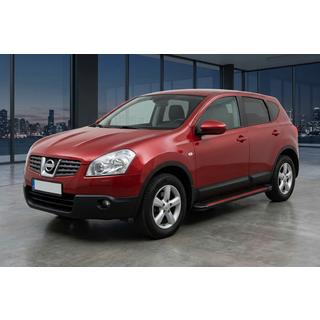 Sidosteg Maya Red-Black (2 st, aluminium) foto 1