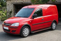 Opel Combo 2002–2012 Sidosteg Maya Red (2 st, aluminium) foto 1