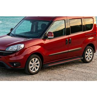 Sidosteg Maya Red (2 st, aluminium) foto 1