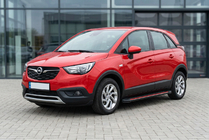Opel Crossland X 2017–2024 Sidosteg Maya Red (2 st, aluminium) foto 1