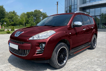 Peugeot 4007 2007–2013 Sidosteg Maya Red (2 st, aluminium) foto 1