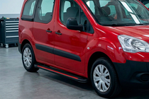 Peugeot Partner Tepee 2008–2018 Sidosteg Maya Red (2 st, aluminium) foto 1