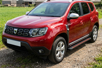 Renault Duster 2018–2024 Sidosteg Maya Red (2 st, aluminium) foto 1