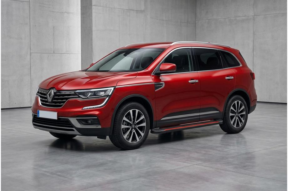 Renault Koleos 2016–2024 Sidosteg Maya Red (2 st, aluminium) Image