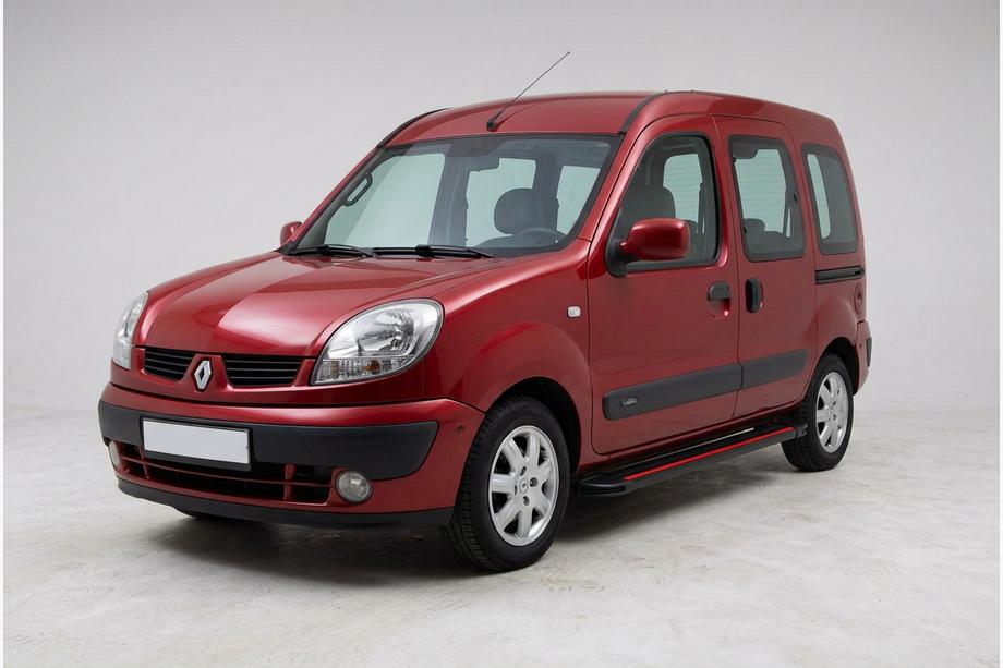 Renault Kangoo 1998–2008 Sidosteg Maya Red (2 st, aluminium) Image
