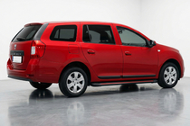 Renault Logan MCV 2013–2022 Sidosteg Maya Red (2 st, aluminium) foto 1