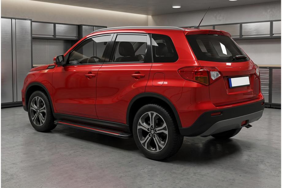 Suzuki Vitara 2015– Sidosteg Maya Red (2 st, aluminium) Image