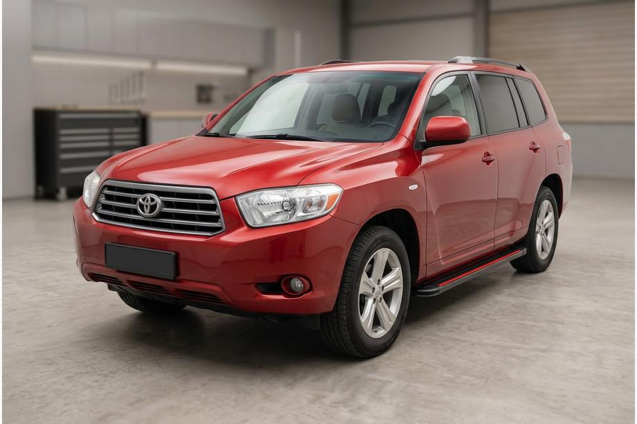 Toyota Highlander 2008–2013 Sidosteg Maya Red (2 st, aluminium) Image