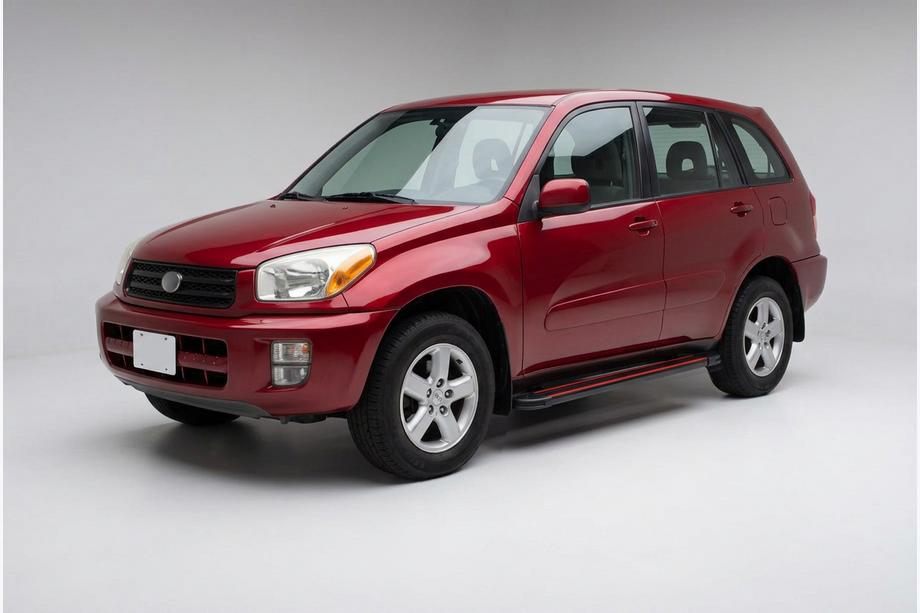 Toyota Rav 4 2001–2005 Sidosteg Maya Red (2 st, aluminium) Image